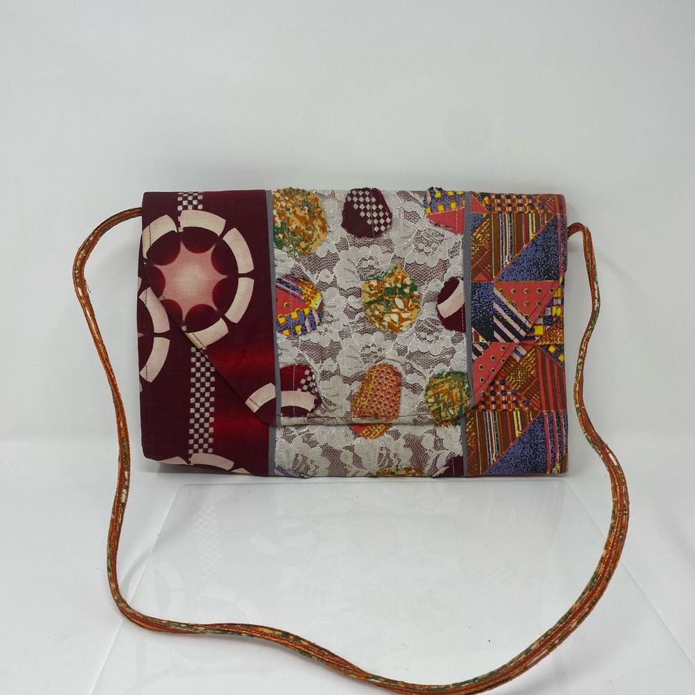Patchwork Shoulder Bag - Multicolor - image 1